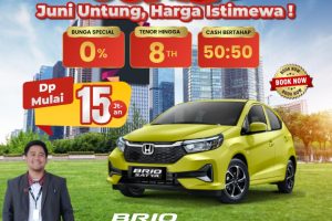 Promo Honda Brio Special Juni 2025 Jakarta