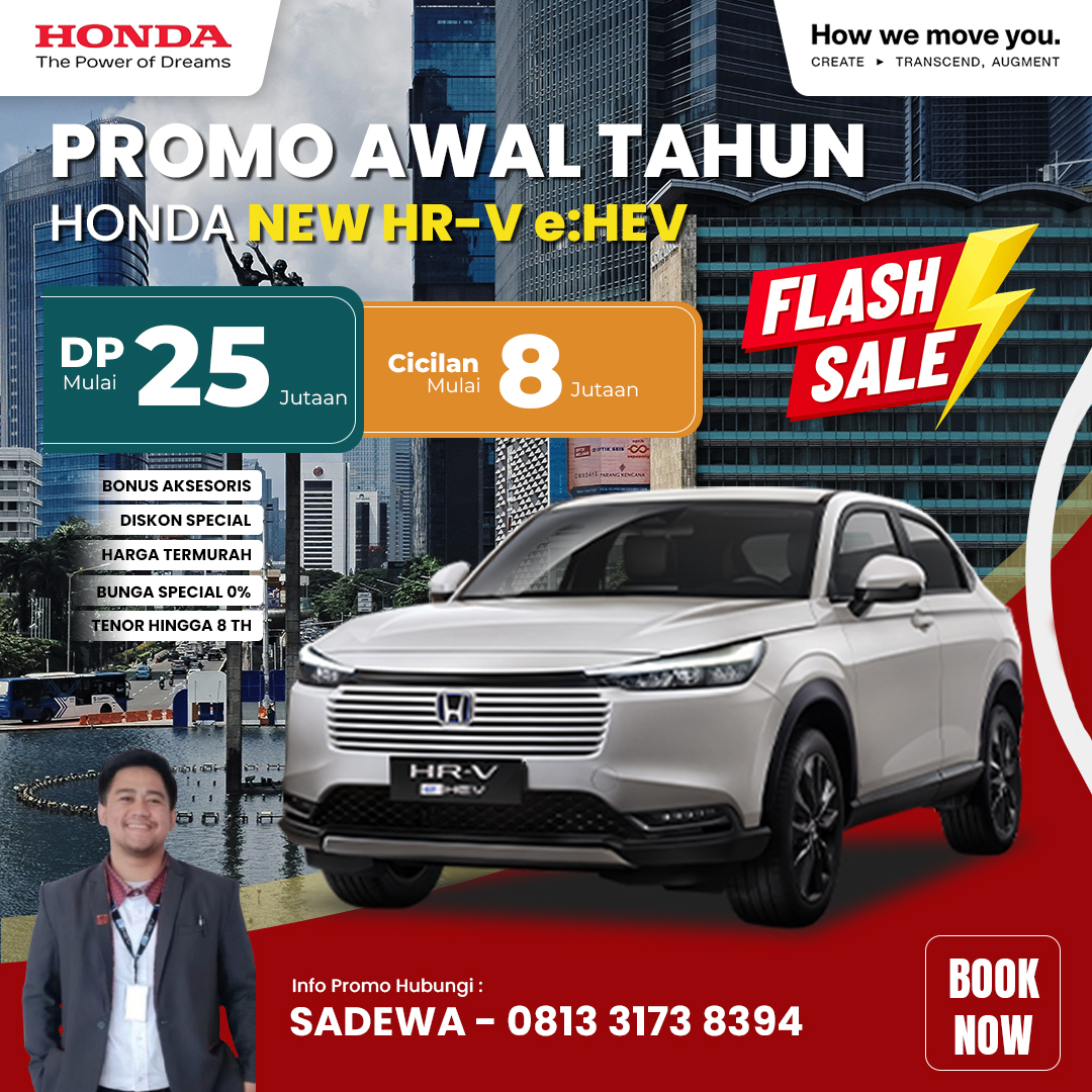 Promo Honda HR-V Awal Tahun 2026 Jakarta