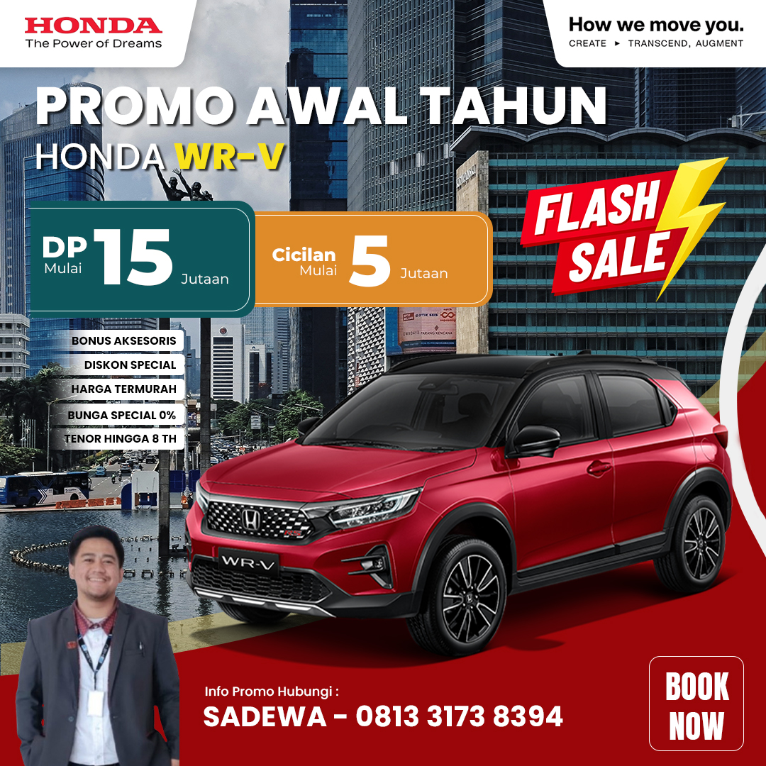 Promo Honda WR-V Awal Tahun 2026 Jakarta